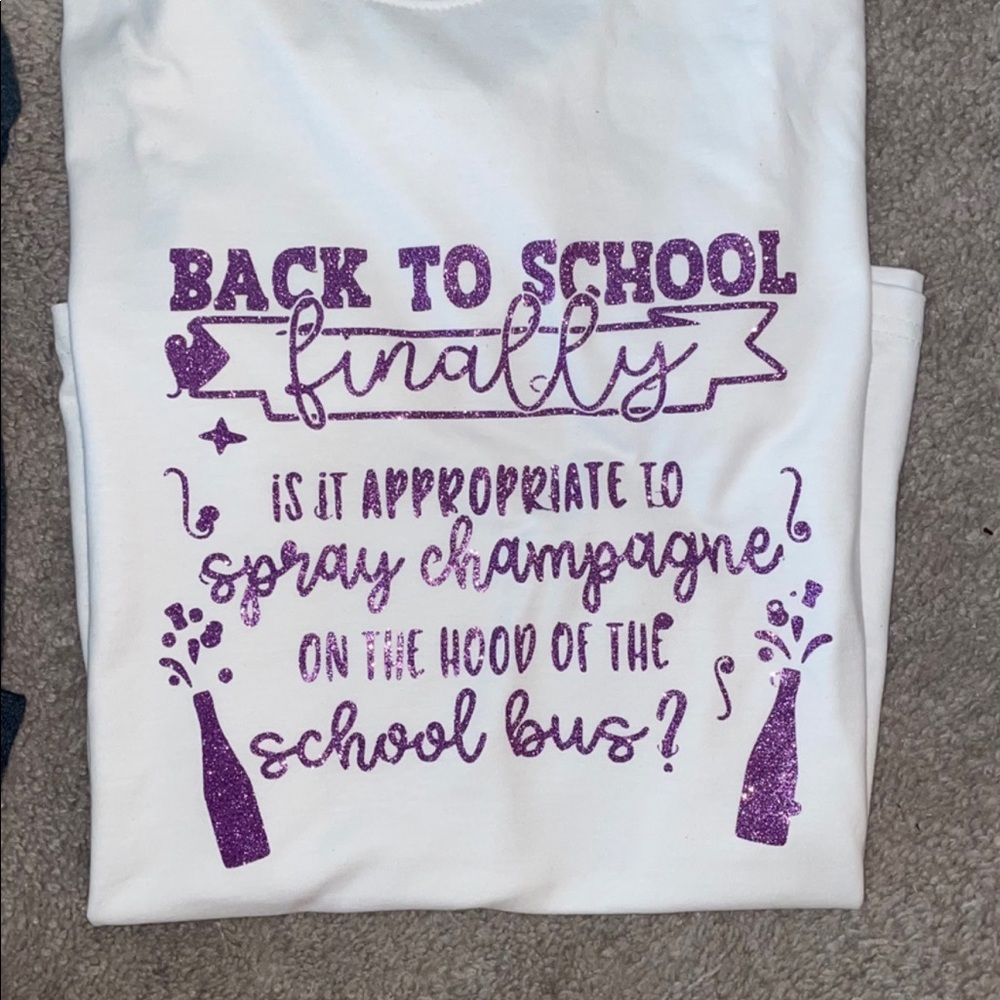 Back to school mom shirt